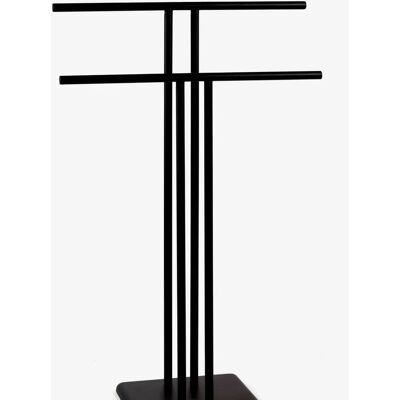 Next - Double freestanding towel rail - 2 bars - metal - Handtuchhalter Next - Double freestanding towel rail - 2 bars - metal - Handtuchhalter