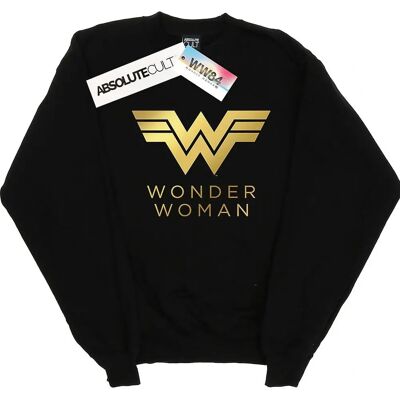 Absolute Cult DC Comics Wonder Woman 84 Golden Logo Sweatshirt - Sweatshirt Absolute Cult DC Comics Wonder Woman 84 Golden Logo Sweatshirt - Sweatshirt