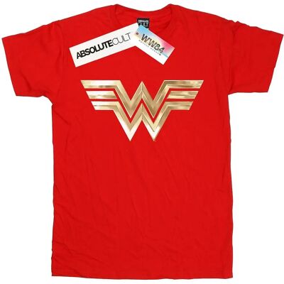 Absolute Cult DC Comics Wonder Woman 84 Gold Emblem T-Shirt - T-Shirt Absolute Cult DC Comics Wonder Woman 84 Gold Emblem T-Shirt - T-Shirt