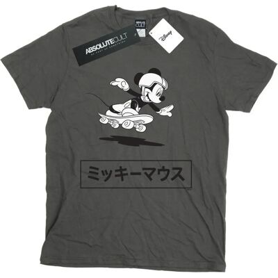 Absolute Cult - Mickey Mouse Skating T-Shirt - Charcoal - L - T-Shirt Absolute Cult - Mickey Mouse Skating T-Shirt - Charcoal - L - T-Shirt
