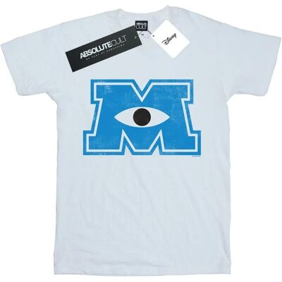 Disney Monster M T-Shirt - Kurzarm, Baumwolle, Weiß - T-Shirt Disney Monster M T-Shirt - Kurzarm, Baumwolle, Weiß - T-Shirt