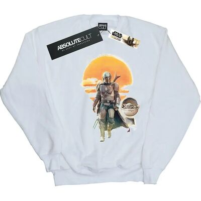 Absolute Cult Star Wars Das Mandalorian Sonnenuntergang Plakat Sweatshirt - Pullover Absolute Cult Star Wars Das Mandalorian Sonnenuntergang Plakat Sweatshirt - Pullover
