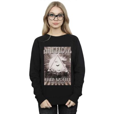 Pink Floyd Damen Knebworth Poster Sweatshirt - Sweatshirt Pink Floyd Damen Knebworth Poster Sweatshirt - Sweatshirt