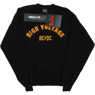 Absolute Cult AC/DC Herren Hochspannungs-Sweatshirt - Sweatshirt Absolute Cult AC/DC Herren Hochspannungs-Sweatshirt - Sweatshirt