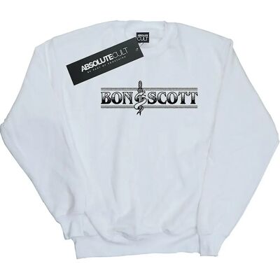 Absolute Cult Bon Scott Herren Bemguit Grime Sweatshirt - Sweatshirt Absolute Cult Bon Scott Herren Bemguit Grime Sweatshirt - Sweatshirt