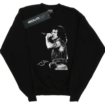 Pertemba FR - Bon Scott Womens/Ladies Signed Photo Sweatshirt - Apparel Pertemba FR - Bon Scott Womens/Ladies Signed Photo Sweatshirt - Apparel