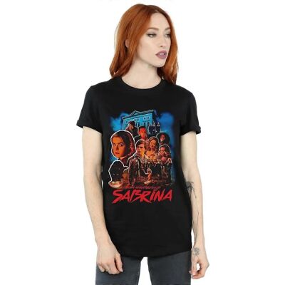 Absolute Cult Die chilligen Abenteuer von Sabrina Damen Sabrina Hommage Baumwolle Freund T-Shirt Absolute Cult Die chilligen Abenteuer von Sabrina Damen Sabrina Hommage Baumwolle Freund T-Shirt
