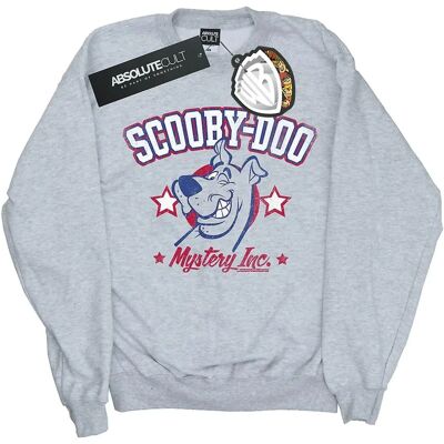 Absolute Cult Scooby Doo Damen Collegiate Mystery Inc Sweatshirt - Weiß Absolute Cult Scooby Doo Damen Collegiate Mystery Inc Sweatshirt - Weiß