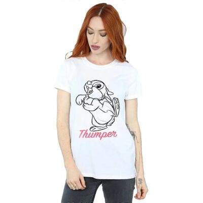 Disney Women's Bambi Thumper T-Shirt - Casual Fit Disney Women's Bambi Thumper T-Shirt - Casual Fit