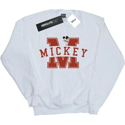 Absolute Cult - Mickey Mouse Letter Peak Sweatshirt - Weiß - Sweatshirt Absolute Cult - Mickey Mouse Letter Peak Sweatshirt - Weiß - Sweatshirt