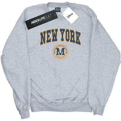 Disney Mickey Mouse New York Seal Sweatshirt - Wit - X-Large Disney Mickey Mouse New York Seal Sweatshirt - Wit - X-Large