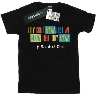 Absolute Cult Freunde Männer's Sie nicht't wissen Skript T-Shirt - T-Shirt Absolute Cult Freunde Männer's Sie nicht't wissen Skript T-Shirt - T-Shirt