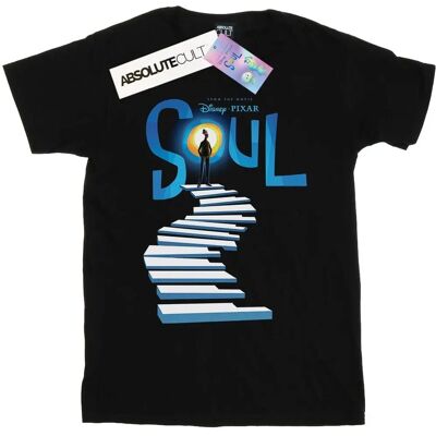 Disney Damen Soul Poster Kunst Boyfriend Fit T-Shirt - T-Shirt Disney Damen Soul Poster Kunst Boyfriend Fit T-Shirt - T-Shirt