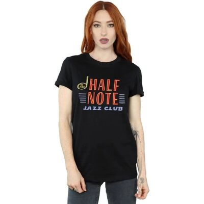 Absolute Cult Disney Damen Soul Die Half Note Jazz Club Boyfriend Fit T-Shirt Absolute Cult Disney Damen Soul Die Half Note Jazz Club Boyfriend Fit T-Shirt