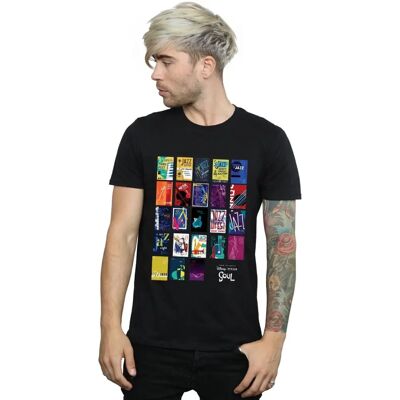 Absolute Cult Disney Herren Soul Jazz T-Shirt - Schwarz - X-Large Absolute Cult Disney Herren Soul Jazz T-Shirt - Schwarz - X-Large