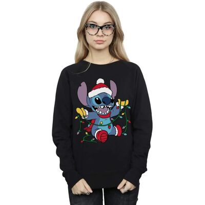 Disney Lilo I Stitch Świąteczne Światła Bluza - Bluza Disney Lilo I Stitch Świąteczne Światła Bluza - Bluza