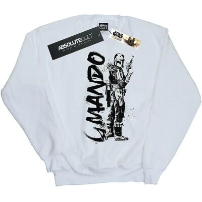 Absolute Cult Star Wars Das Mandalorian Sweatshirt - Sweatshirt Absolute Cult Star Wars Das Mandalorian Sweatshirt - Sweatshirt