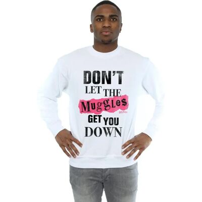 Absolute Cult Harry Potter Herren Muggles Ausschnitte Sweatshirt - Sweatshirt Absolute Cult Harry Potter Herren Muggles Ausschnitte Sweatshirt - Sweatshirt