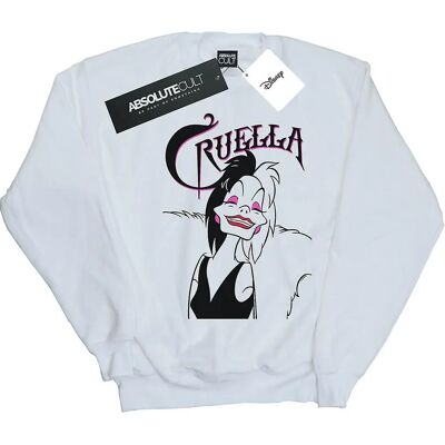 Absolute Cult Disney Cruella De Vil Böses Lächeln Sweatshirt - Sweatshirt Absolute Cult Disney Cruella De Vil Böses Lächeln Sweatshirt - Sweatshirt