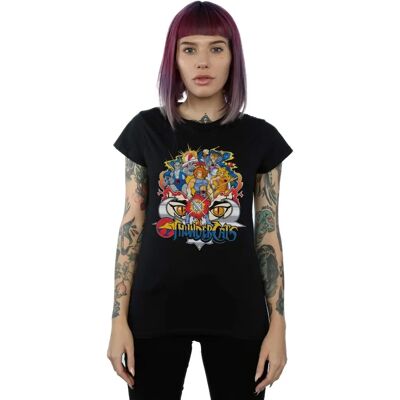 Absolute Cult Thundercats Damen Schwarzes XXL T-Shirt Absolute Cult Thundercats Damen Schwarzes XXL T-Shirt