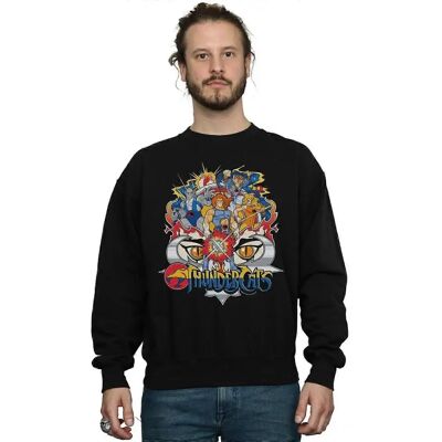 Absolute Cult Thundercats Felpa Uomo Gruppo Azione - Felpa Absolute Cult Thundercats Felpa Uomo Gruppo Azione - Felpa