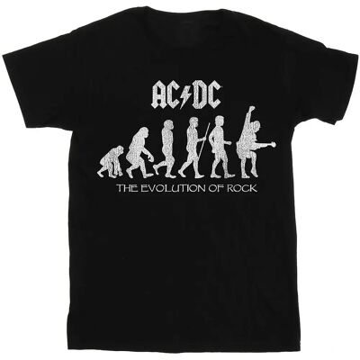 Absolute Cult ACDC Ragazze Evoluzione del Rock T-Shirt - T-Shirt Absolute Cult ACDC Ragazze Evoluzione del Rock T-Shirt - T-Shirt