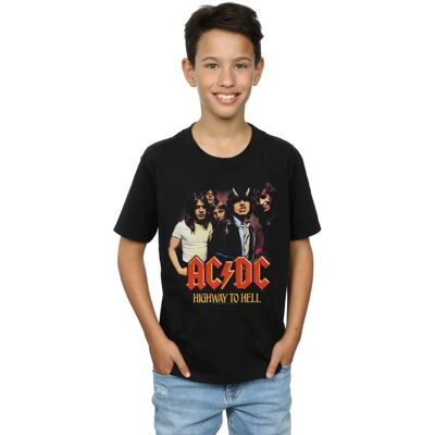 AC/DC Poikia Highway To Hell T-paita Musta 9-11 Vuotta - T-Paita AC/DC Poikia Highway To Hell T-paita Musta 9-11 Vuotta - T-Paita