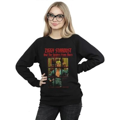 David Bowie Ziggy Stardust Spider Sweatshirt - Black - XXL - Sweatshirt David Bowie Ziggy Stardust Spider Sweatshirt - Black - XXL - Sweatshirt