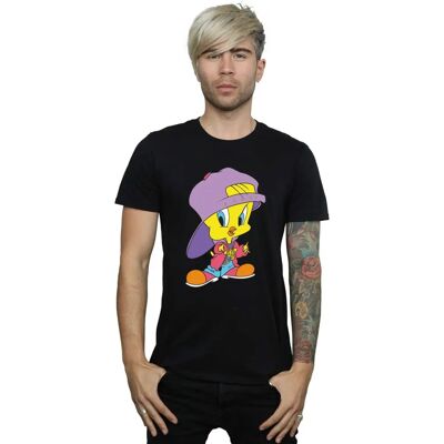 Absolute Cult Tweety Pie Schwarzes Herren-T-Shirt - Looney Tunes Absolute Cult Tweety Pie Schwarzes Herren-T-Shirt - Looney Tunes