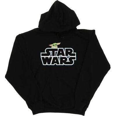 Absolute Cult Star Wars Meisjes De Mandalorian Het Kinder Logo Hoodie Absolute Cult Star Wars Meisjes De Mandalorian Het Kinder Logo Hoodie