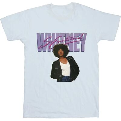 T-Shirt Bianco Whitney Houston di Culto Assoluto - Merch di Musica T-Shirt Bianco Whitney Houston di Culto Assoluto - Merch di Musica