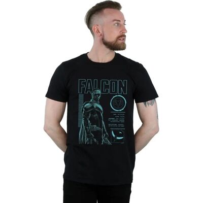 Marvel Falcon Bio T-Shirt - T-Shirt Marvel Falcon Bio T-Shirt - T-Shirt