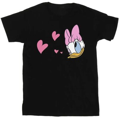 Disney Daisy Duck Kisses T-Shirt - Mannen - Zwart - XX-Large Disney Daisy Duck Kisses T-Shirt - Mannen - Zwart - XX-Large