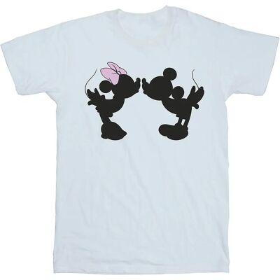 T-Shirt Mickey Minnie Kiss Silhouette Disney - T-Shirt - Publicité T-Shirt Mickey Minnie Kiss Silhouette Disney - T-Shirt - Publicité