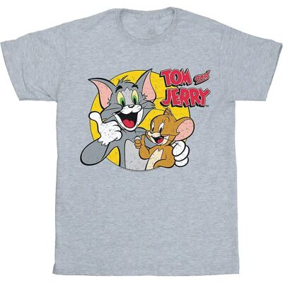 Absolute Cult Tom And Jerry Herren Daumen Hoch T-Shirt - T-Shirt Absolute Cult Tom And Jerry Herren Daumen Hoch T-Shirt - T-Shirt