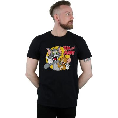Absolute Cult Tom And Jerry Herren Daumen Hoch T-Shirt - T-Shirt Absolute Cult Tom And Jerry Herren Daumen Hoch T-Shirt - T-Shirt