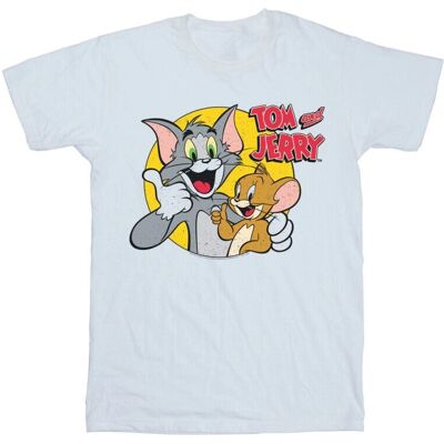 Absolute Cult Tom And Jerry Weiß T-Shirt Absolute Cult Tom And Jerry Weiß T-Shirt