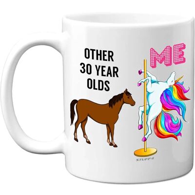 Stuff4 Unicorn 30th Birthday Mug - Funny Gift for Best Friend Stuff4 Unicorn 30th Birthday Mug - Funny Gift for Best Friend