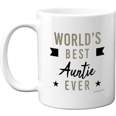 Stuff4 World's Best Auntie Mug Birthday Presents Aunt Christmas Xmas Gift Niece Nephew 11oz Premium Cup Stuff4 World's Best Auntie Mug Birthday Presents Aunt Christmas Xmas Gift Niece Nephew 11oz Premium Cup