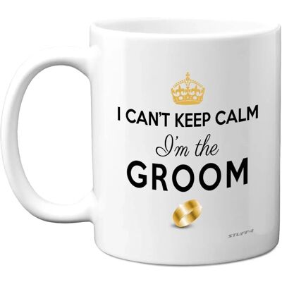 Stuff4 Can't Keep Calm Groom To Be Mug Funny Stag Do Party Wedding Gifts 11oz Premium Tea Coffee Cup Stuff4 Can't Keep Calm Groom To Be Mug Funny Stag Do Party Wedding Gifts 11oz Premium Tea Coffee Cup