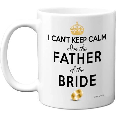 Stuff4 Father of the Bride Mug Funny Wedding Gift - 11oz Stuff4 Father of the Bride Mug Funny Wedding Gift - 11oz