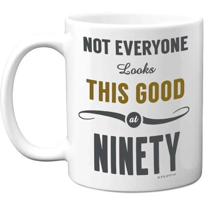 Stuff4 90th Birthday Mug - Premium Ceramic 11oz - Perfect Gift for 90 Year Olds Stuff4 90th Birthday Mug - Premium Ceramic 11oz - Perfect Gift for 90 Year Olds
