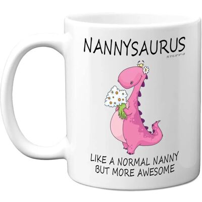Stuff4 Nannysaurus Mug Best Nanny Nan Nana Birthday Gift Christmas Present Xmas Gifts - Mug Stuff4 Nannysaurus Mug Best Nanny Nan Nana Birthday Gift Christmas Present Xmas Gifts - Mug