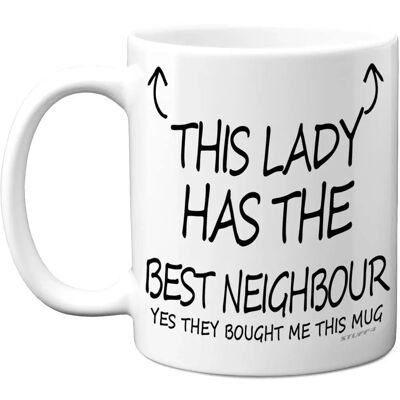Stuff4 White Ceramic Housewarming Mug - Gift Idea for Neighbors Stuff4 White Ceramic Housewarming Mug - Gift Idea for Neighbors
