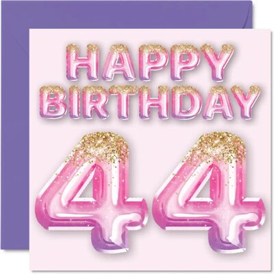 Stuff4-kort - GCARD-145-GLITTERAGE-44-FBA - Greeting Card - Publicité Stuff4-kort - GCARD-145-GLITTERAGE-44-FBA - Greeting Card - Publicité