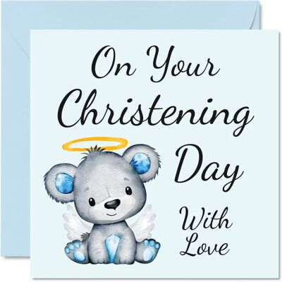 Stuff4 - GCARD-145-CHRISTENBEAR-BOY-FBA - Fiú - Gratulációs kártya Stuff4 - GCARD-145-CHRISTENBEAR-BOY-FBA - Fiú - Gratulációs kártya