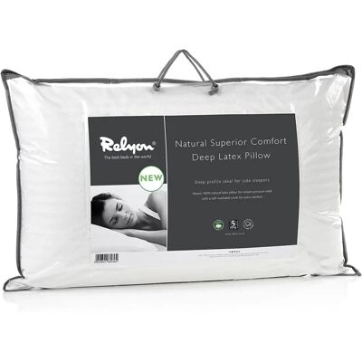 Relyon Superior Comfort Deep Latex Pillow - Pillow Relyon Superior Comfort Deep Latex Pillow - Pillow