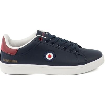 Lambretta Pinball 2 Heren Marine Sneakers - Schoenen Lambretta Pinball 2 Heren Marine Sneakers - Schoenen