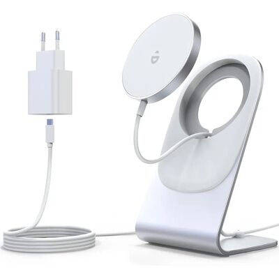 Bigbuy Tech Hvid Wireless Charger - Wireless Charger Bigbuy Tech Hvid Wireless Charger - Wireless Charger