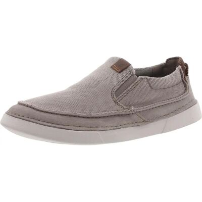 Clarks Gereld Step - Cały Rok Męskie Szare Buty Clarks Gereld Step - Cały Rok Męskie Szare Buty